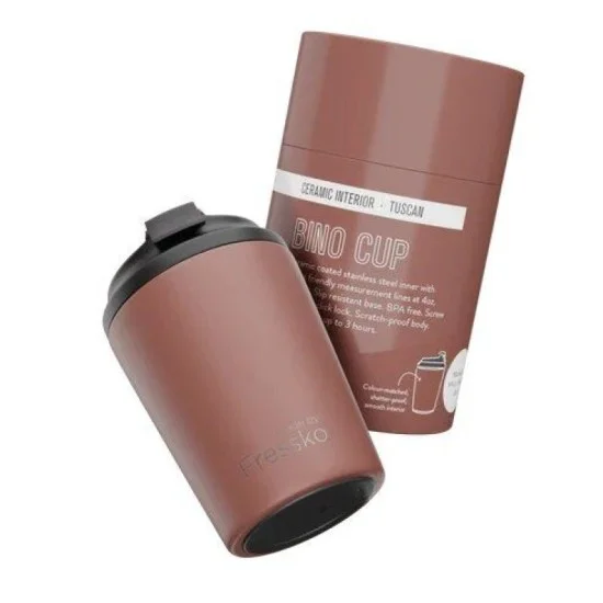 Fressko Bino 227ml / 8oz Cup - Ceramic - Tuscan